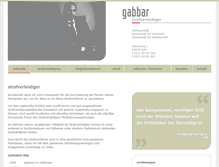Tablet Screenshot of gabbar.de